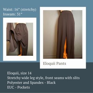 Eloquii Black Dress Pants